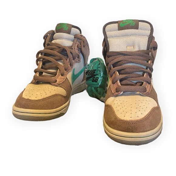 NIKE Dunk High Premium SB WOOD DECK (2007). |Size: US 5 / EU 37.5| - Picture 6 of 11